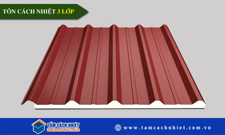 Tôn cách nhiệt 3 lớp 